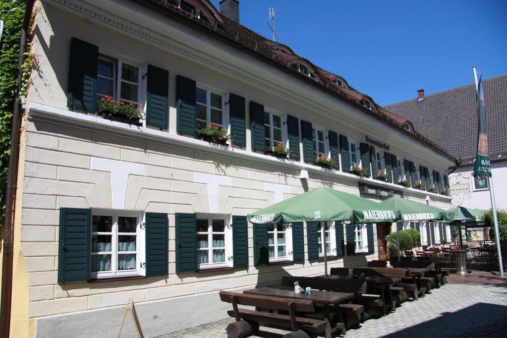 Brauereigasthof Maierbrau Hotel Altomünster Eksteriør billede